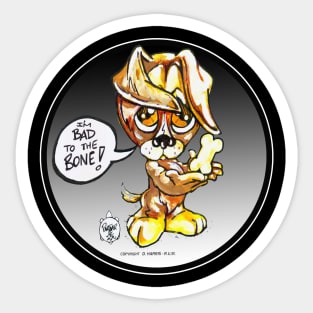 GRACIE PUP 1 Sticker